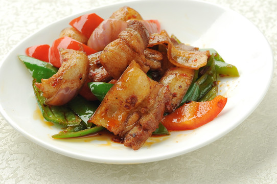 快餐小份 尖椒回鍋肉