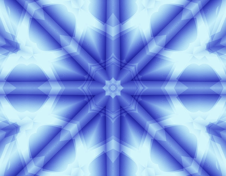 3D花紋 對(duì)稱(chēng)花型