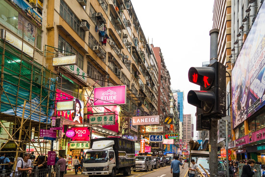 香港商业街