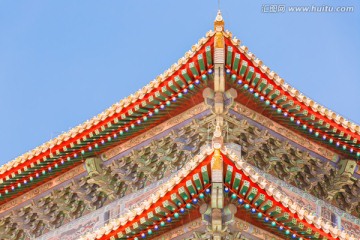 北京故宫房檐