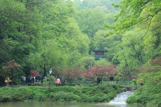 岳麓山爱晚亭