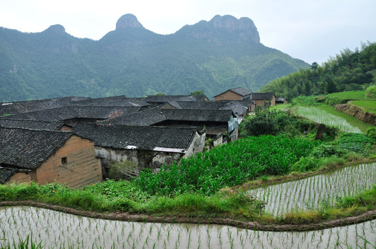 仙居公盂岩自然风光