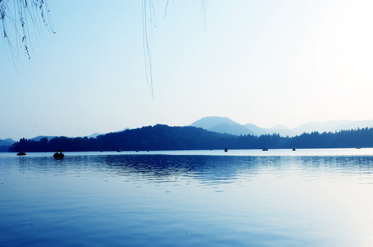 蓝色西湖 西湖山水