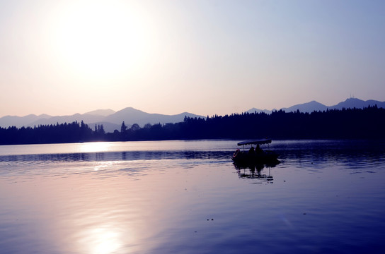 蓝色西湖 西湖山水