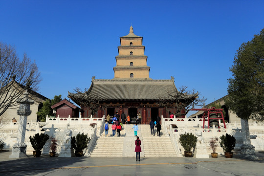 大雁塔 西安 大慈恩寺佛塔