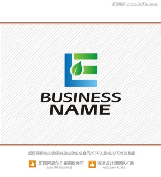 E字母 LOGO设计