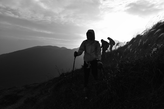 户外登山徒步