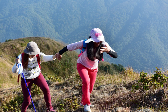 户外登山徒步