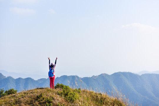 户外登山徒步