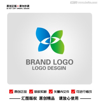 四叶花LOGO