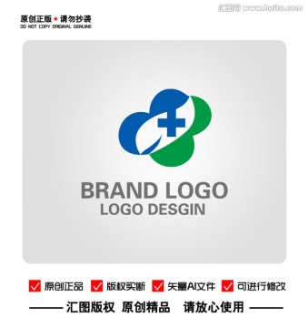 B 绿叶 医学LOGO