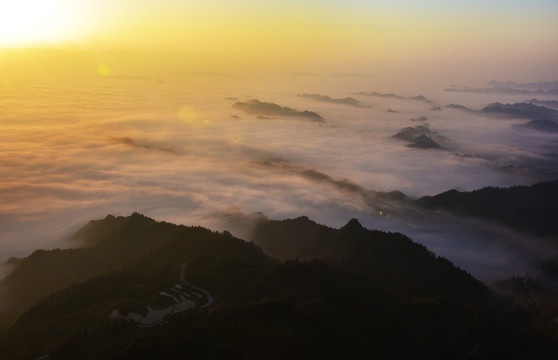 云海日出