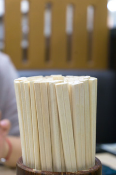 餐馆 方便筷