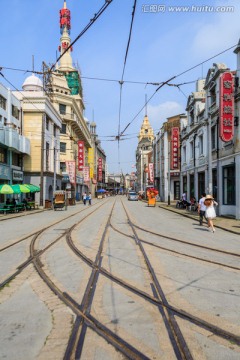 老上海 老上海民国街景