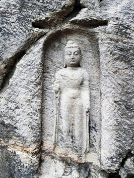 洛阳 龙门 石窟 雕刻 佛教