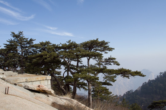 华山西峰 风光