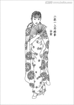 人物線稿