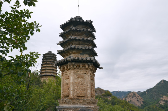 妙峰寺双塔