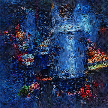 抽象畫 油畫