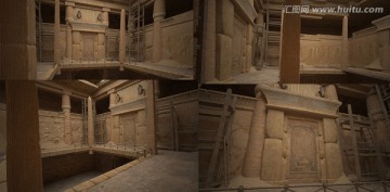 3D模型 埃及遺跡 豎井