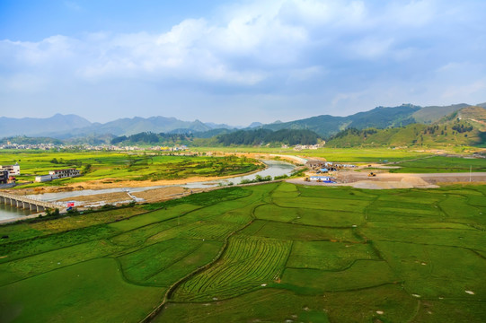 田园田野风景