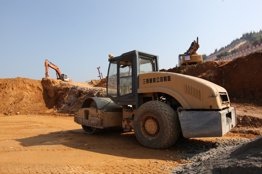 南平西站建设工地