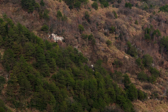 鱼鳞岩风景