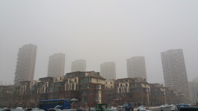 城市 雾霾 天气