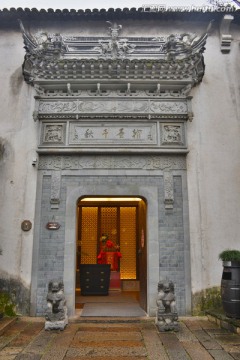 江南古镇景区餐馆