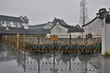 乌镇酱园 酱油酿造晒场