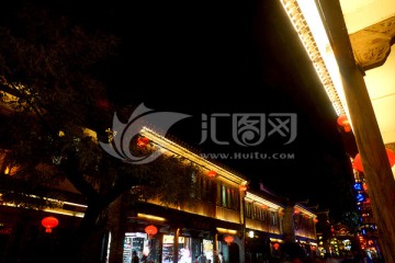 臺兒莊古城夜景