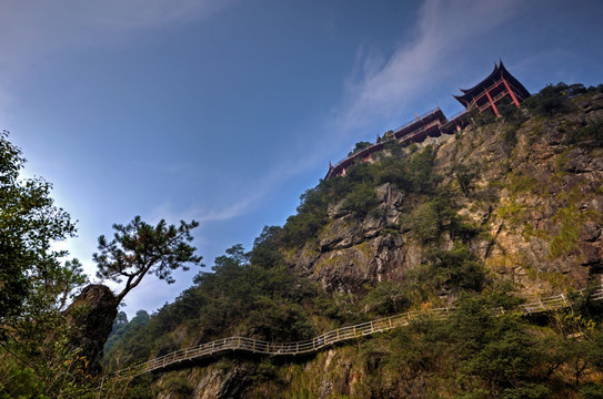 武义牛头山 顶峰 天师峰