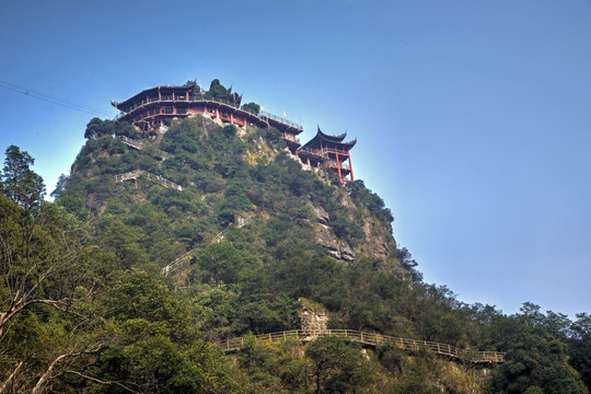 武义牛头山 天师峰 顶峰