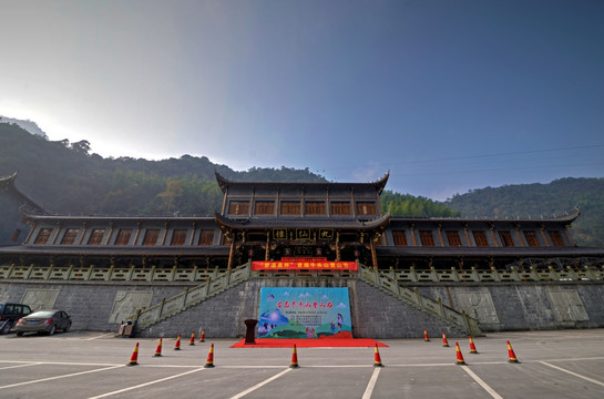 武义牛头山 九仙楼全景