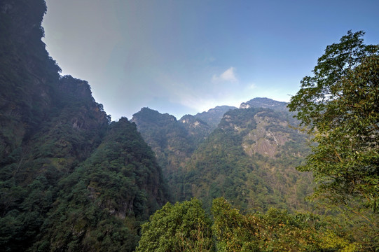 武义牛头山群山风光