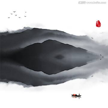 水墨山水
