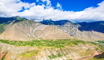 西藏 红拉山 山脉