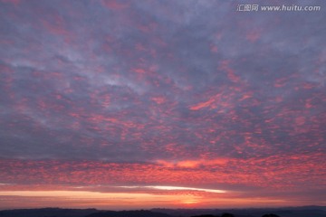 朝霞素材