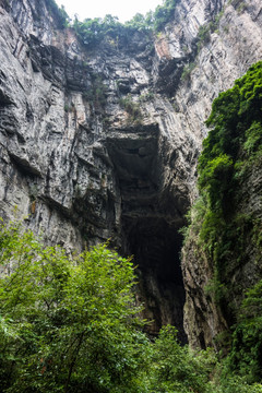 武隆天坑神鹰天坑景点