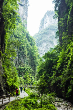 武隆天坑青山绿水