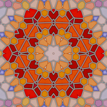 抽象拼花圖案 無(wú)分層