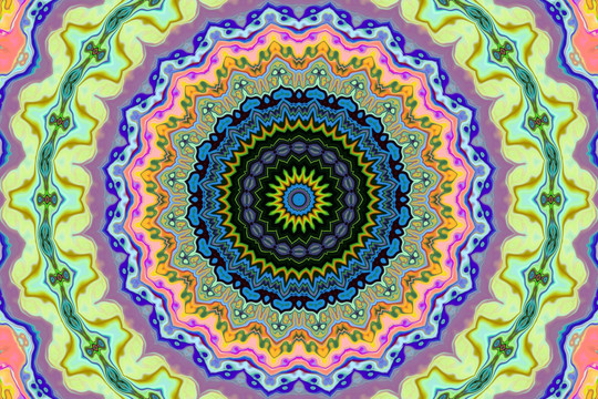 抽象拼花圖案 無(wú)分層