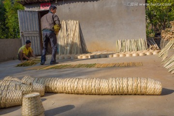 竹篮制作