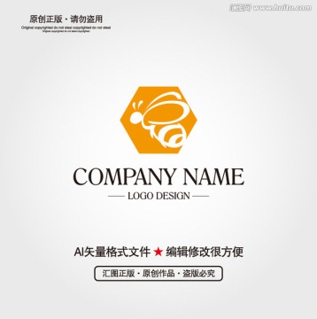 蜂蜜LOGO設(shè)計