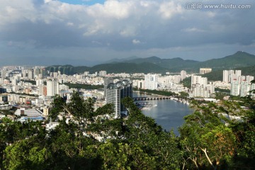 三亚湾建筑