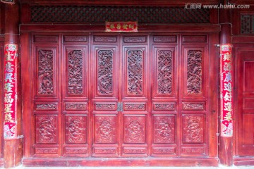 中式门窗 中式木门