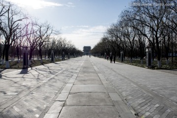 北京永定门 中轴路