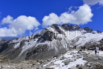 黑水达古冰山 三号冰川