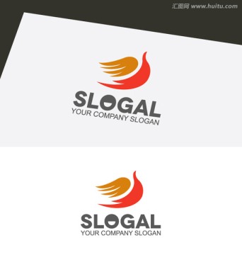 鳥元素LOGO標志