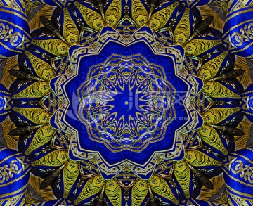 對稱圖花紋